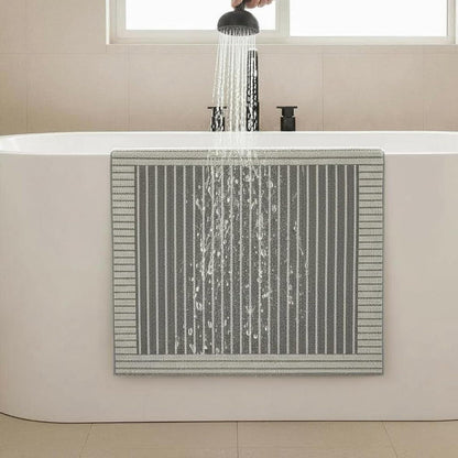 Rutschfeste Duschmatte 60x120 cm – Weich, Modern & Zuschneidbar