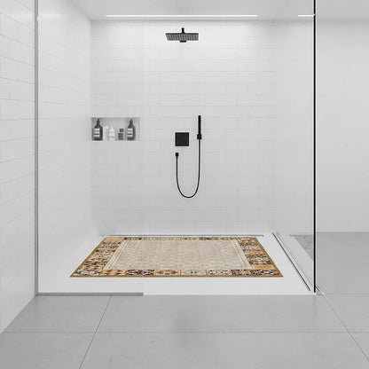 Rutschfeste Duschmatte 120x150 cm – Modern & Komfortabel