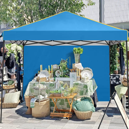 3x3m Pavillon wasserdicht, winterfest mit Seitenteilen