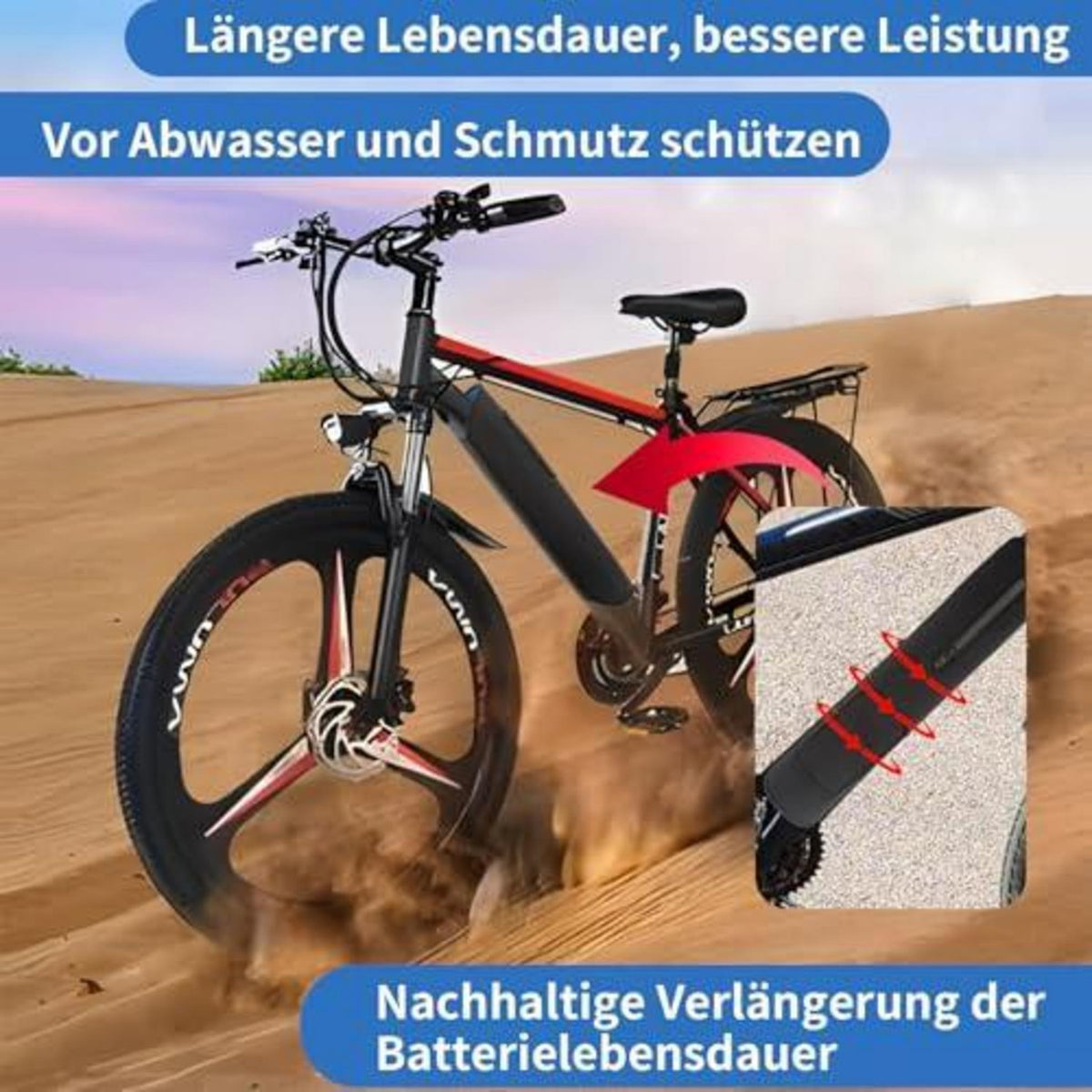 E-Bike Akku Schutzhülle – Transportschutz & Verlängerte Laufzeit