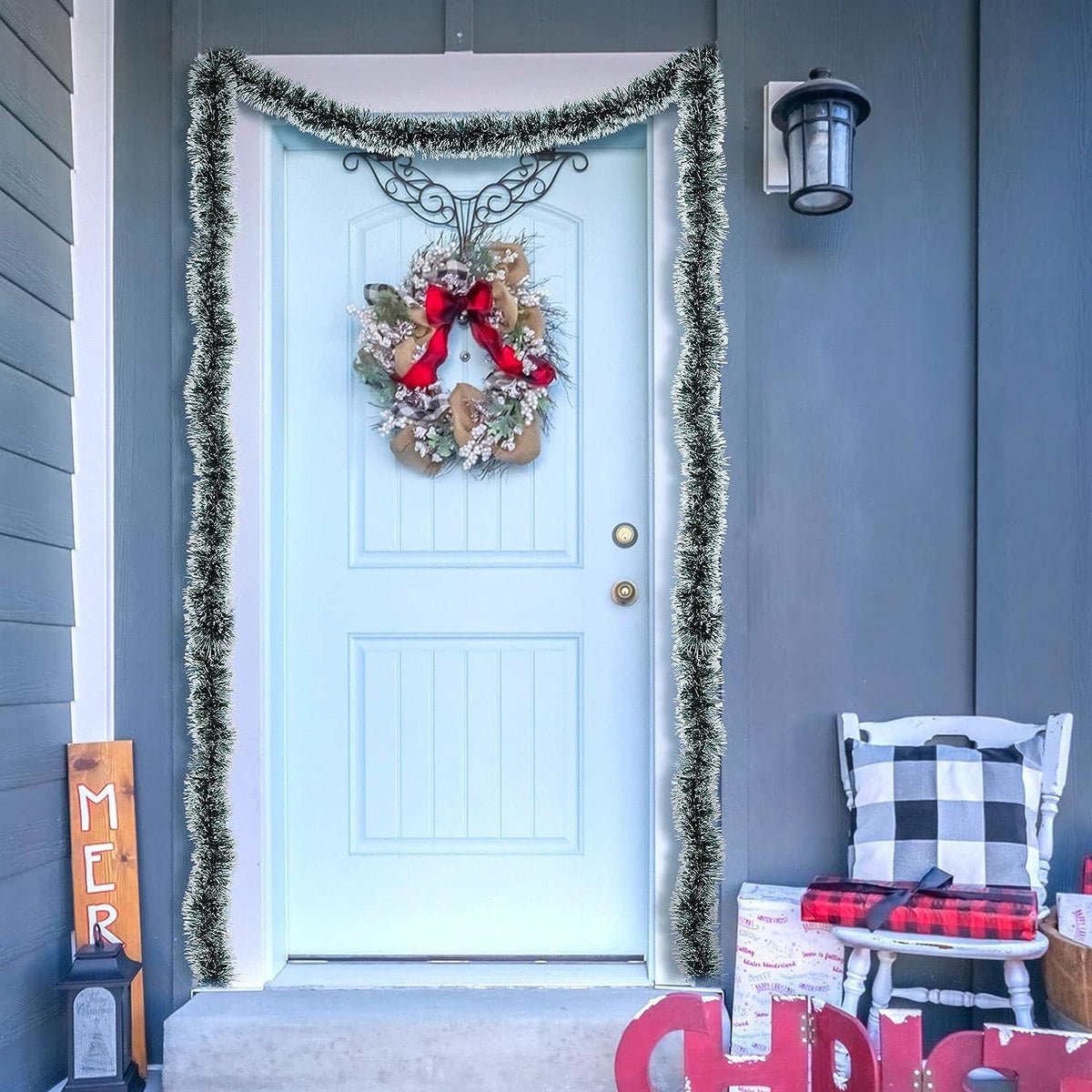 Weihnachtsgirlande 10m X 1 Stück hängende Deko Tannengirlande