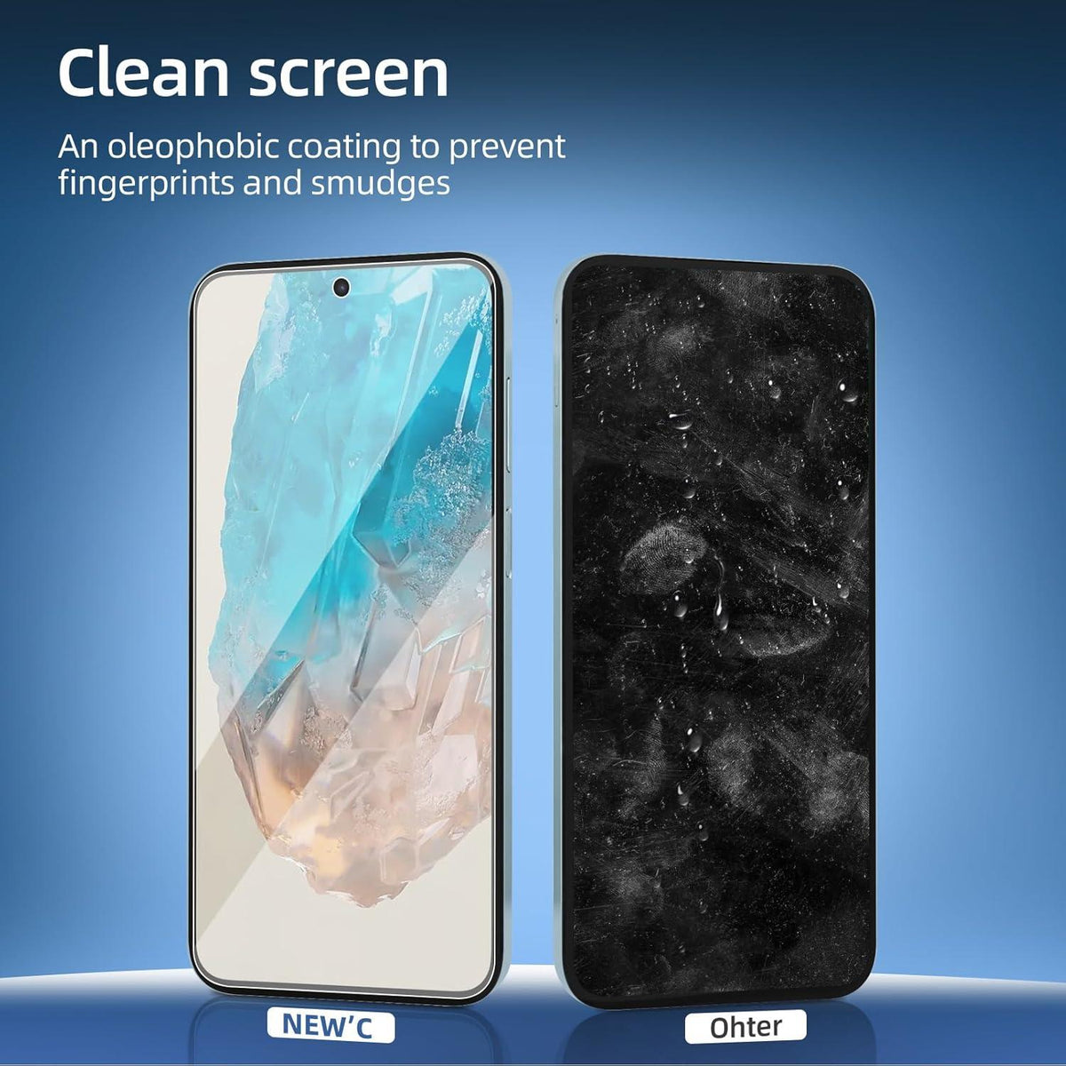 Panzer Schutz Glas Samsung Galaxy M35 5G 3er Pack Ultra-klar 9H Härte