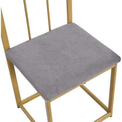 Essgruppe Esstisch mit 6 Stühlen, Industrial Design