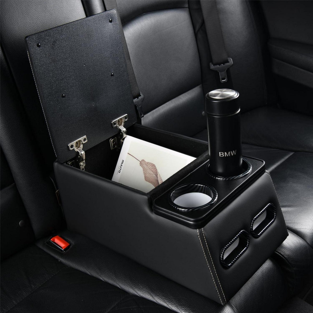 Auto Mittelkonsole Rücksitz Universal mit Armlehne & Stauraum