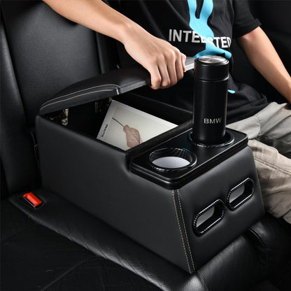 Auto Mittelkonsole Rücksitz Universal mit Armlehne & Stauraum
