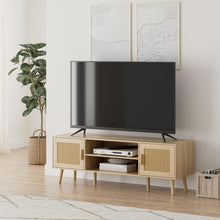TV Schrank Weiß 137x38x48 cm Lowboard für 55 Zoll Fernseher