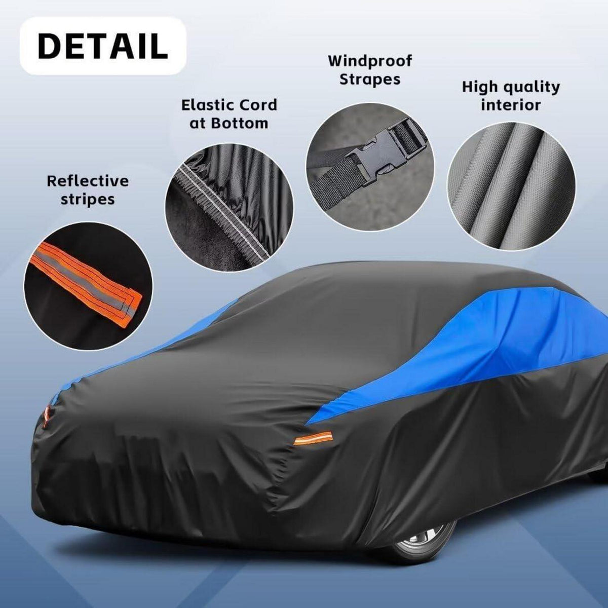 Wasserdichte Autoabdeckung für Peugeot 3008 (2009-2024)