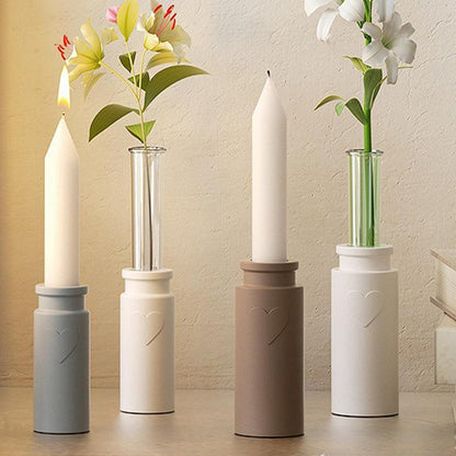 3x Mini Vase Silikonform für Kerzen & Epoxidharz