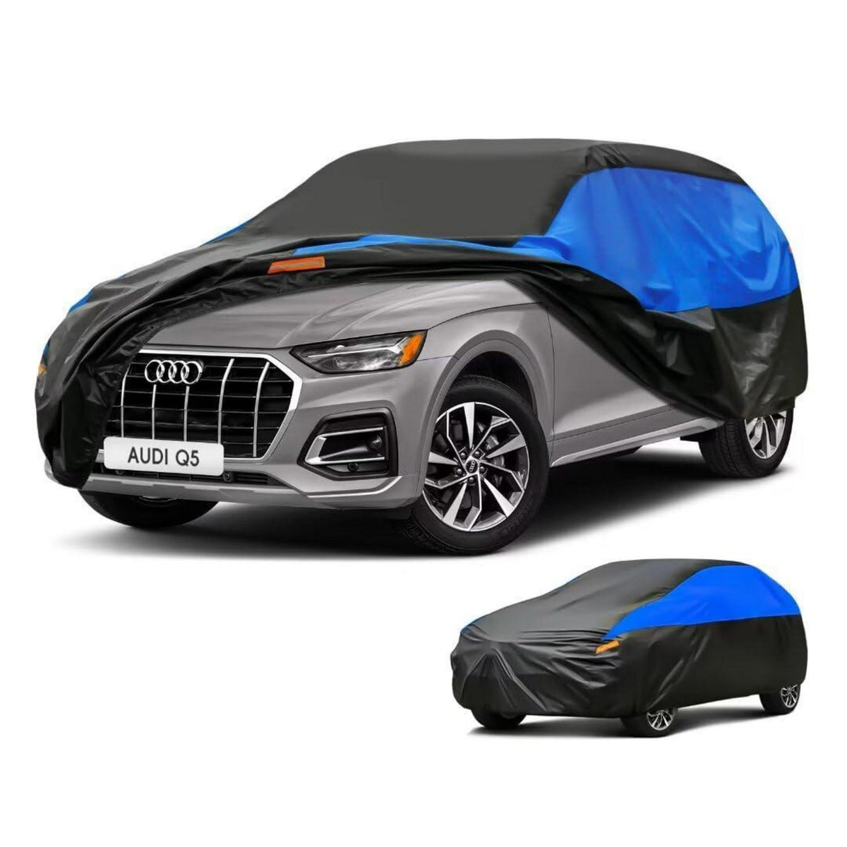 Wasserdichte Autoabdeckung für Audi Q5 (2008-2024) – Atmungsaktiv & Schutz