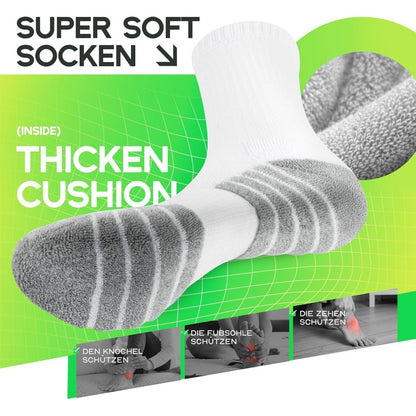 6 Paar Sportsocken Herren Damen – Atmungsaktiv & Komfortabel