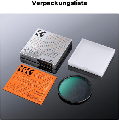 82mm Shimmer Diffusion Filter Optisches Glas 18 Schichten Nano-Beschichtung