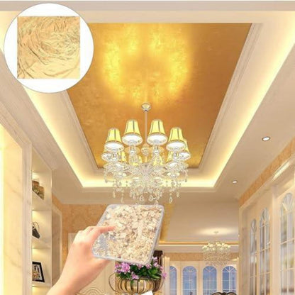 100 Blatt Blattgoldfolie zum Basteln & Dekorieren