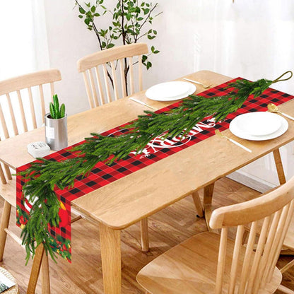 Künstliche Tannengirlande 3.6m (12ft) - 2er Set für Weihnachten