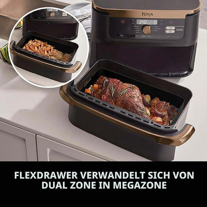 Silikonform Set für Heißluftfritteuse – 10.4L & 2x 5.2L