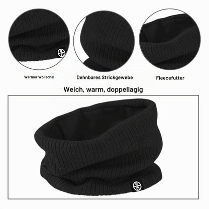 3-teiliges Winterset: Mütze, Schal & Touchscreen-Handschuhe
