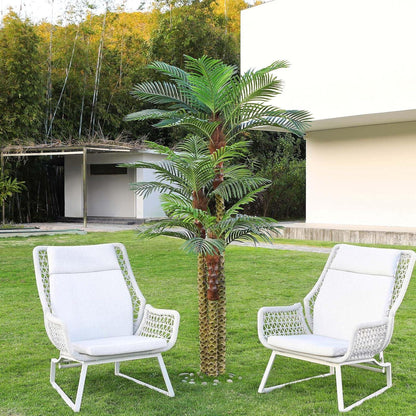 Künstliche Palme 240cm UV-beständig für Außen & Innen