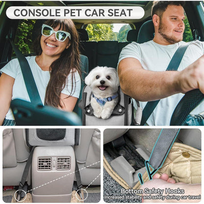 Hundesitz Auto Mittelkonsole – Bequem & Sicher für Kleine Hunde