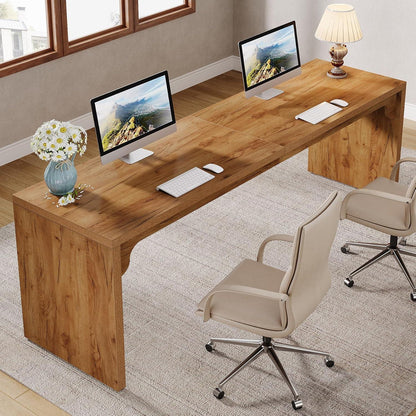 Doppelter Schreibtisch 180x59cm – Home Office & Büro