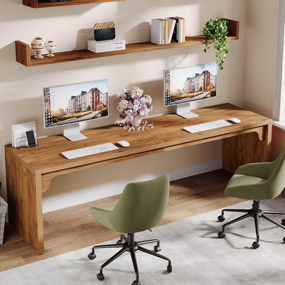 Doppelter Schreibtisch 180x59cm – Home Office & Büro