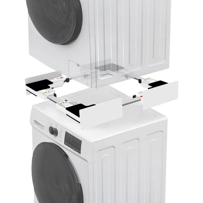Waschmaschine & Trockner Verbindungsrahmen Set – Platzsparend & Sicher