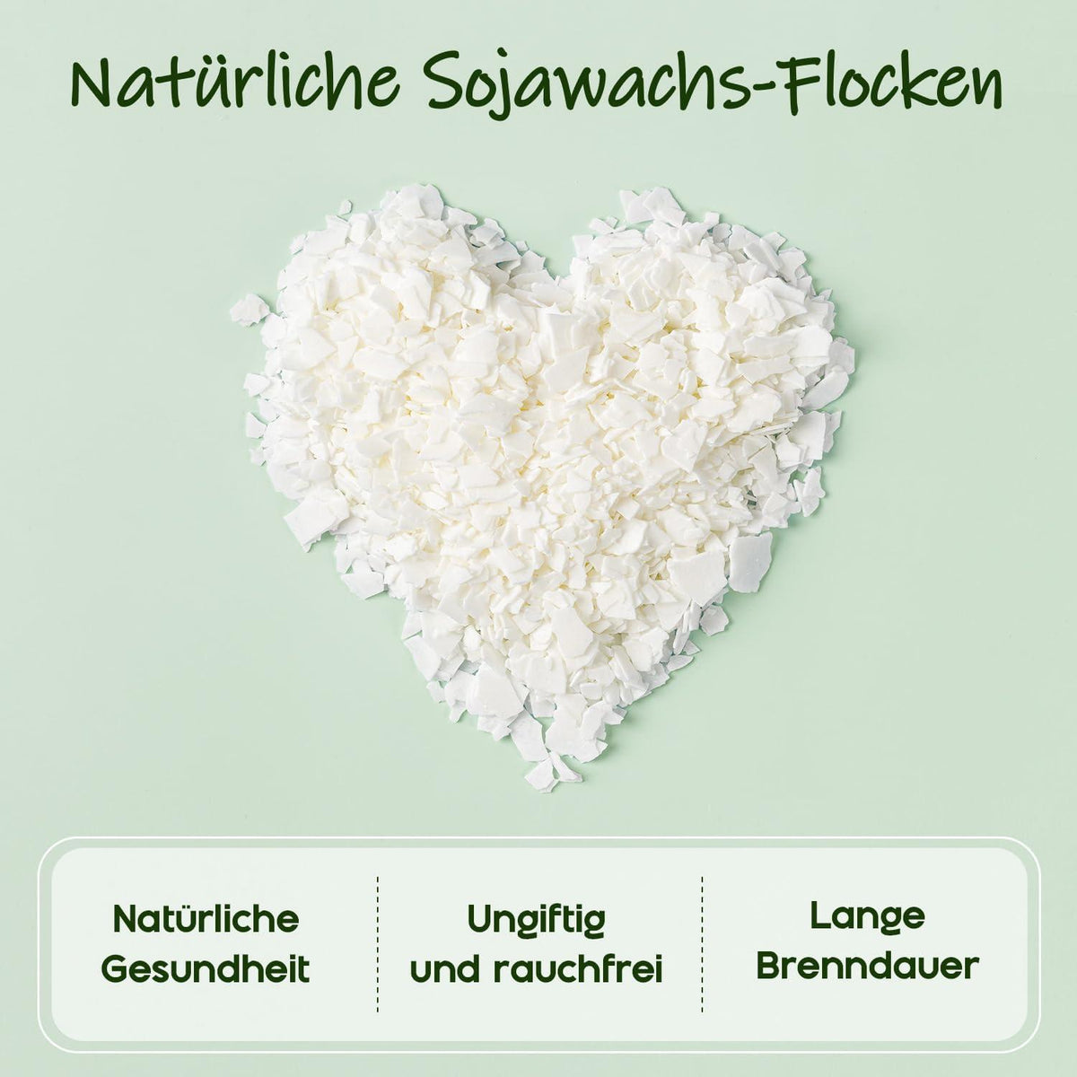 Sojawachs Flocken 9kg - Natürliches Wachs für Kerzen