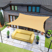 Wasserdichtes Sonnensegel Rechteck 3,5x4,5m Sand mit UV-Schutz