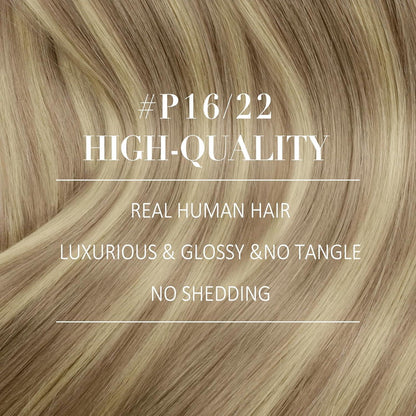 Blond Clip-in Echthaar Extensions 40cm – Volumengeber