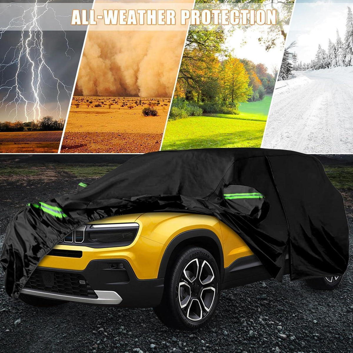 Autoabdeckung Wasserdicht Jeep Avenger 2023-2025