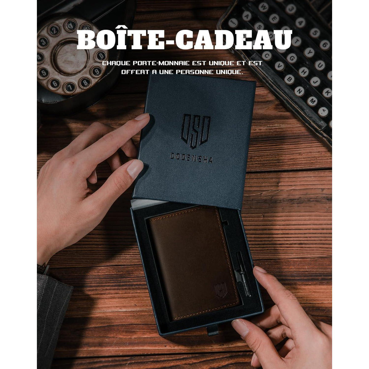 Herren Geldbörse Slim Wallet mit XL-Münzfach und Magnetverschluss
