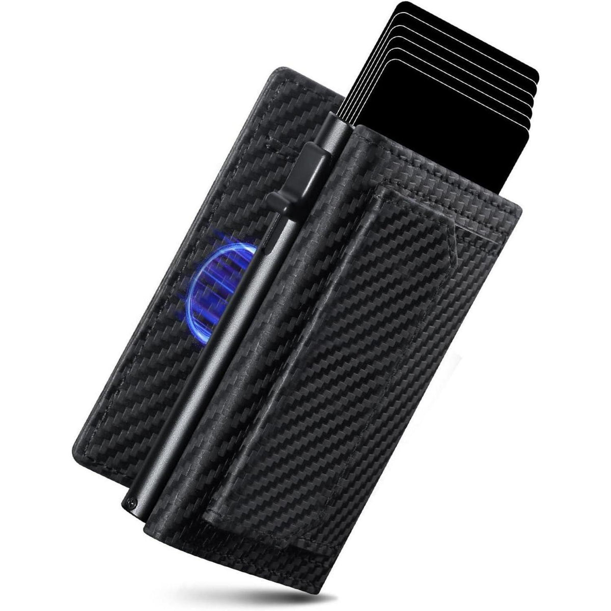 Herren Geldbörse Slim Wallet mit XL Münzfach & RFID Schutz