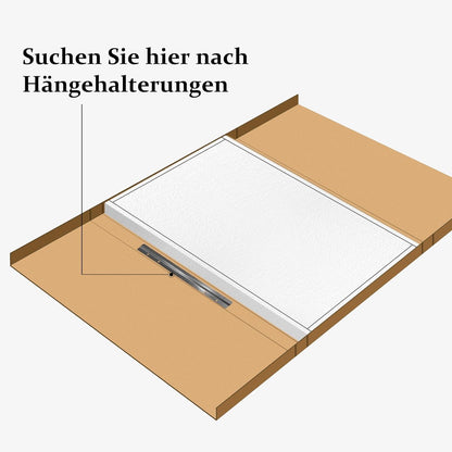 Rahmenloser Wandspiegel Rechteckig 75x100 cm – Modern & Sicher