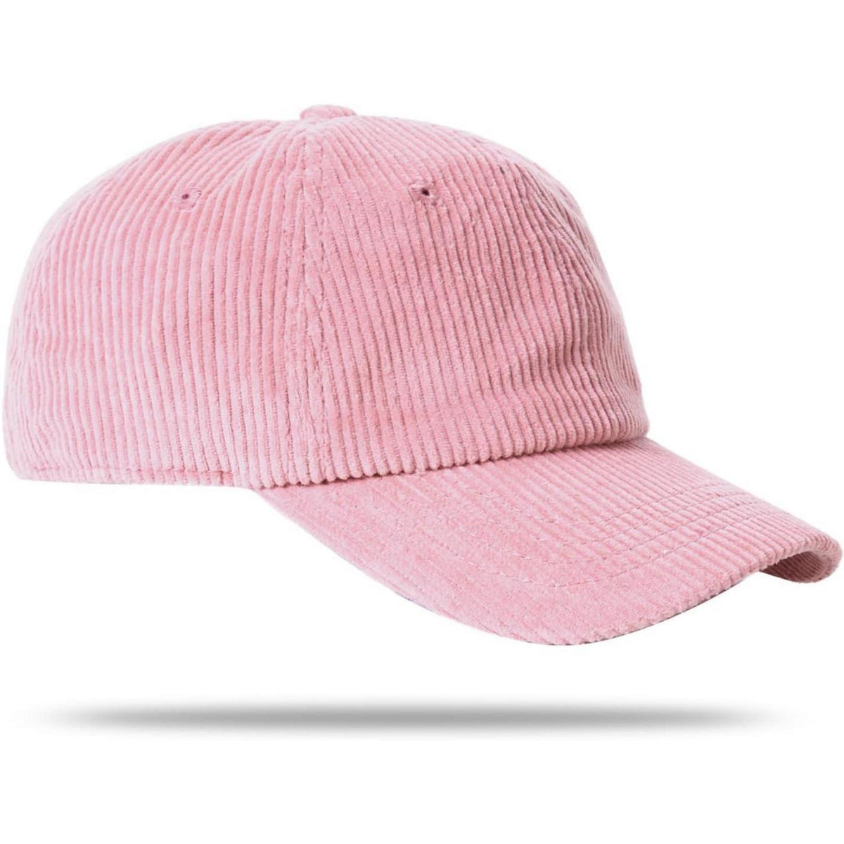 Cord Baseball Cap Damen Winter Verstellbar Rosa