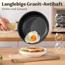 10-tlg. Induktions Töpfe Set mit Granit Pfannen und Deckel