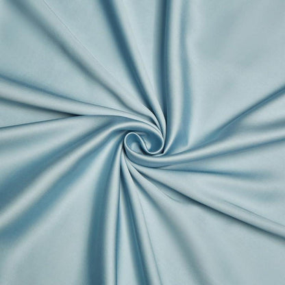 Bambus Bettwäsche Set 135x200cm, Hellblau Atmungsaktiv
