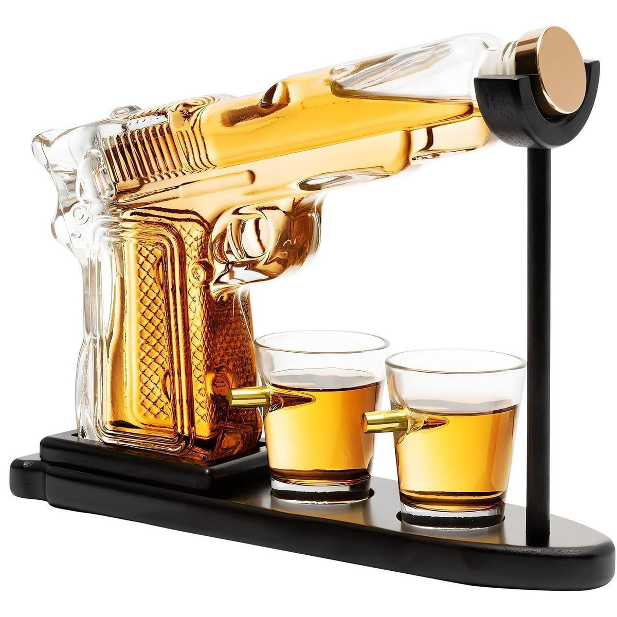 Whisky Geschenkset mit Karaffe & Bullet Gläsern