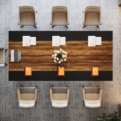 200cm Konferenztisch für 8-10 Personen – Rustikales Home Office