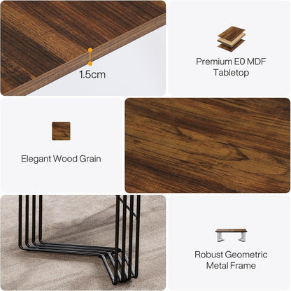200cm Konferenztisch für 8-10 Personen – Rustikales Home Office
