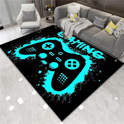3D Gaming Teppich 160x200 cm - Rutschfest & Waschbar