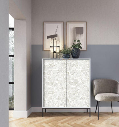 Selbstklebende Beige Linie Tapete 0.4W x 10L m Wasserdicht