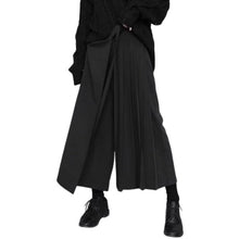 Asymmetrischer Short Rock mit Hose – Gothic Skirt Skort Damen