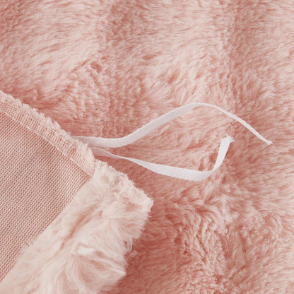 Plüsch Bettwäsche Set 200x200 Rosa - Winterwarm & Kuschelig