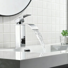 Einhebel-Waschtischarmatur Wasserfall Chrom