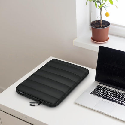 16 Zoll Laptop Tasche mit Zubehörtasche, Schwarz
