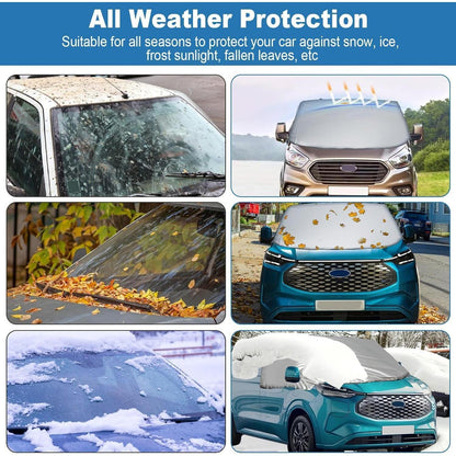 Thermo-Windschutzscheibenabdeckung für Ford Transit Custom 2012-2022