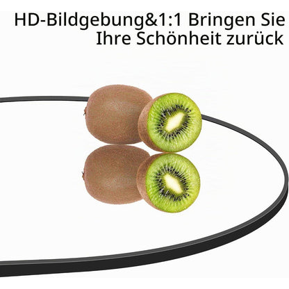 Großer Gewölbter Ganzkörperspiegel mit Aluminiumrahmen – Stehend & Hängend