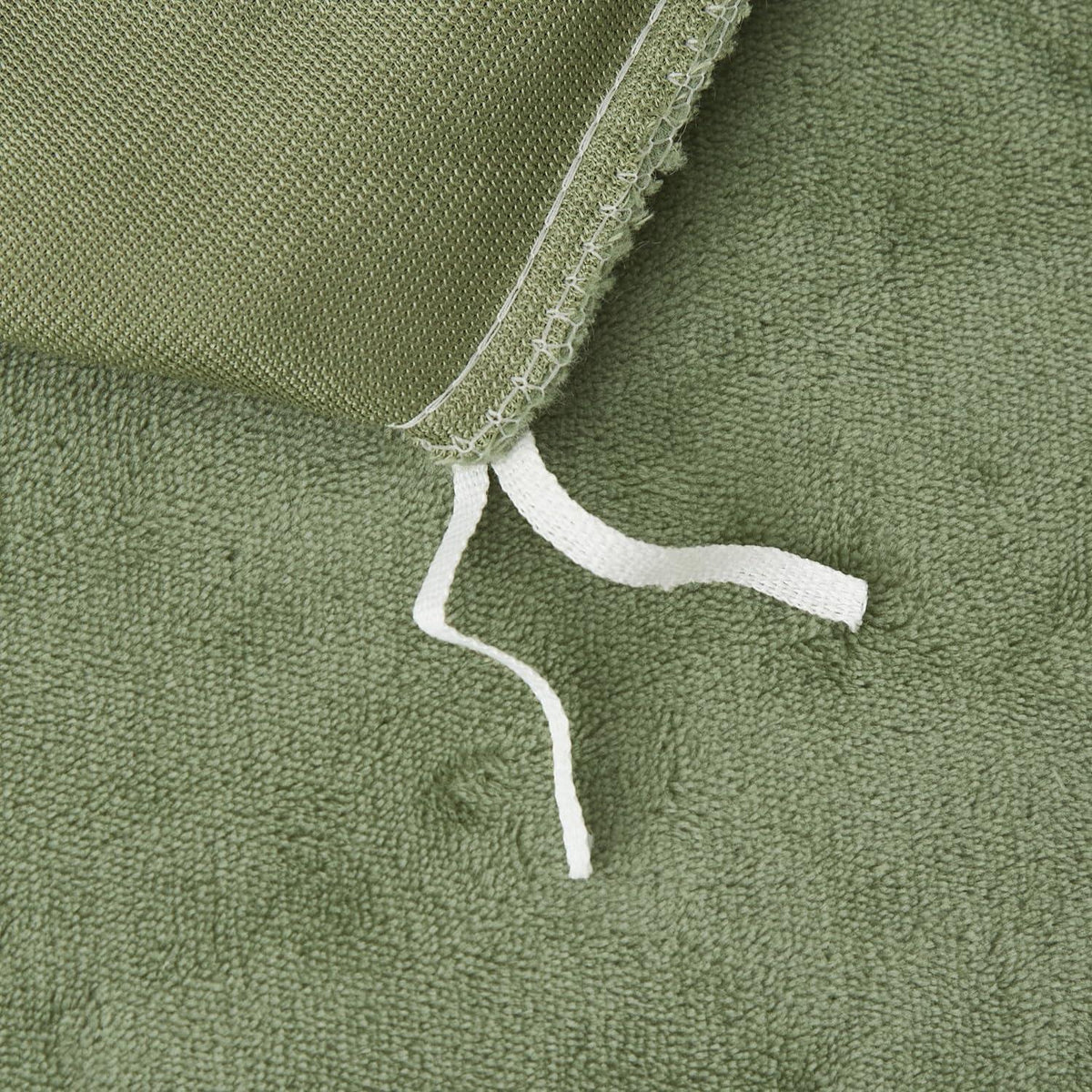Flauschige Winterbettwäsche 155x220cm, Grün Olivgrün 3-teilig
