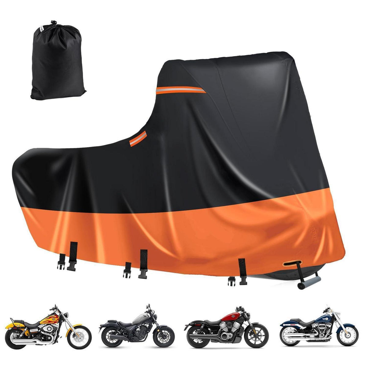Motorradabdeckung Wasserdicht Outdoor XL 218x99x129cm