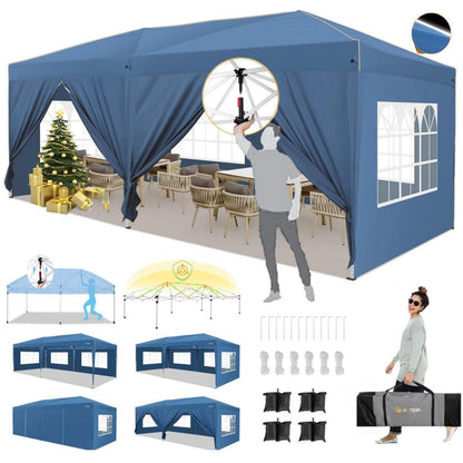 Pop-Up Partyzelt 3x6m – Wasserdicht & Stabil für Events