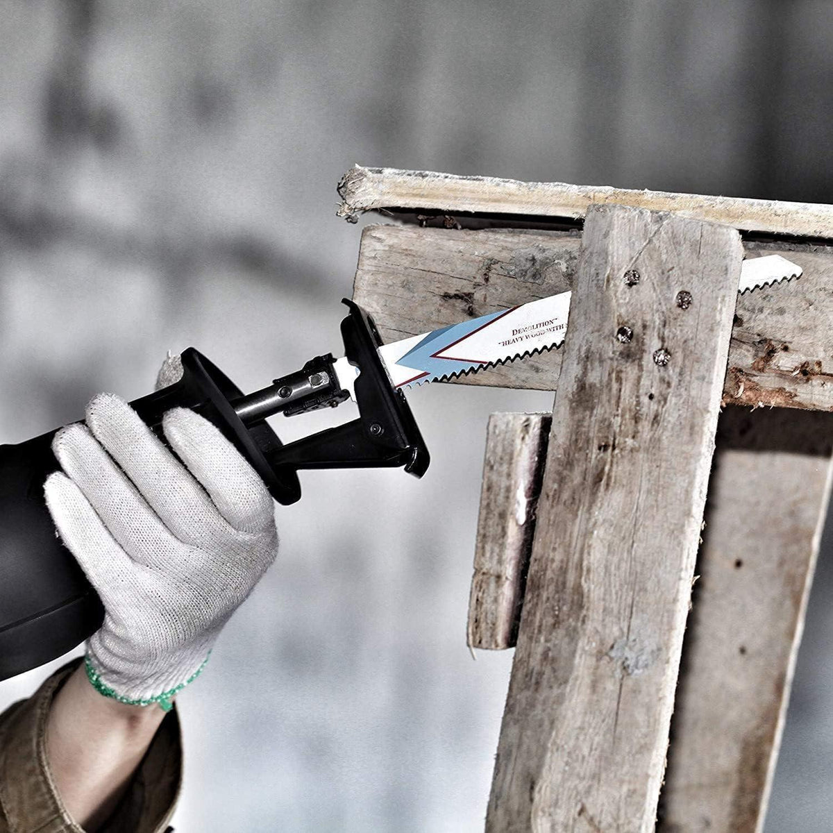 Säbelsägeblatt-Set für Holz & Metall, 10-teilig
