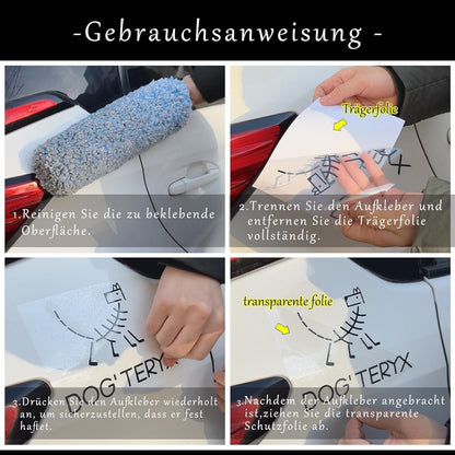 2x Gotham Clown Aufkleber – Wasserdichte Autoaufkleber